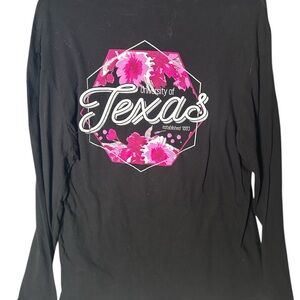 University Texas Longhorns Size XL Long Sleeve Graphic T-Shirt‎